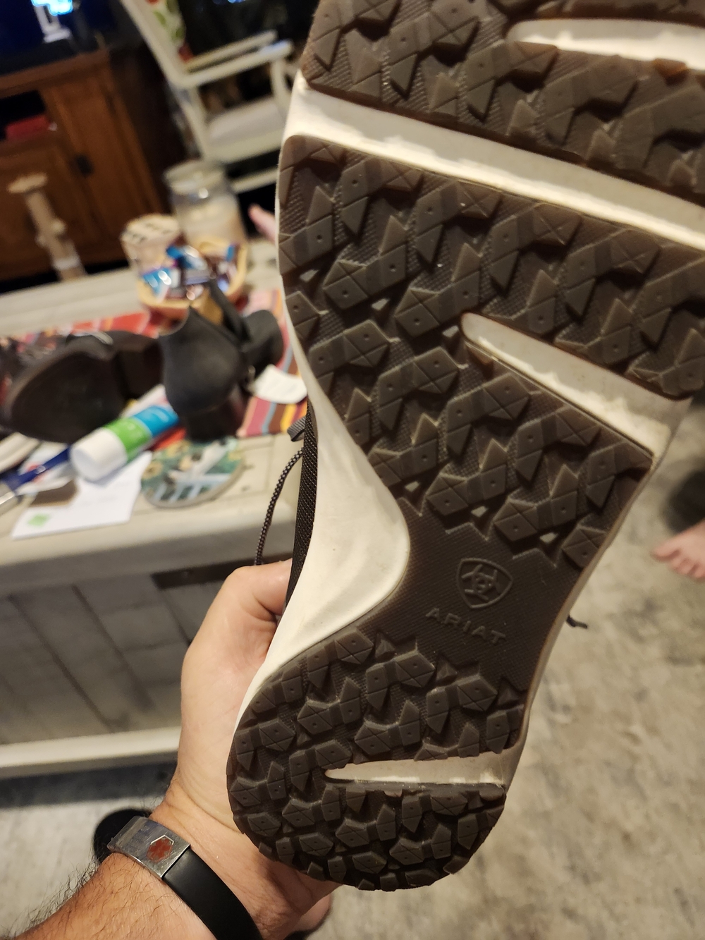 Ariat Brown Aztec Pattern Athletic Shoes - Picture 5 of 5